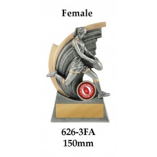 AFL Aussie Rules Female 626-3FA - 150mm Also 175mm 200mm 225mm & 275mm