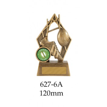 Rugby Trophies 627-6A - 120mm Also 140mm & 160mm