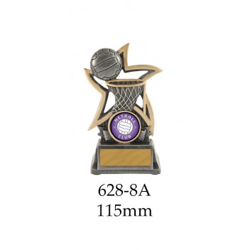 Netball Trophies 628-8A  - 115mm