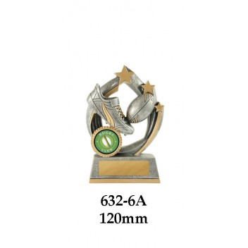 Rugby Trophies 632-6A - 120mm Also 140mm & 155mm