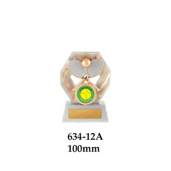 Tennis Trophies 634-12A - 100mm Also 120mm & 140mm