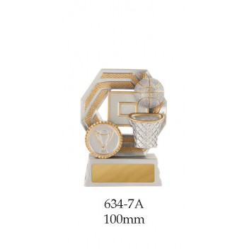 Basketball Trophies 634-7A - 100mm Also 120mm & 140mm