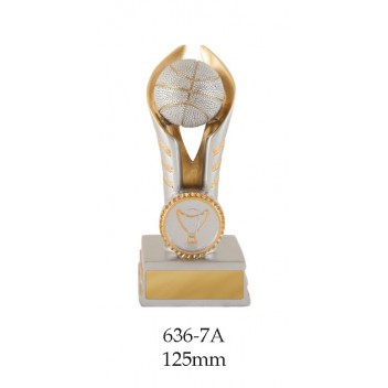 Basketball Trophies 636-7A - 125mm Also 150mm, 175mm, 200mm & 225mm