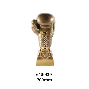 Boxing Trophies 640-32A - 200mm Also 250mm & 300mm