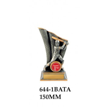 Cricket Trophies 644-1BATA - 150mm Also 200mm 250mm & 300mm
