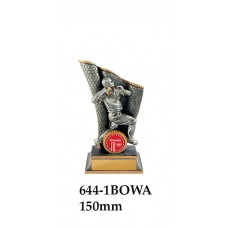 Cricket Trophies 644-1BOWA - 150mm Also 200mm 250mm & 300mm