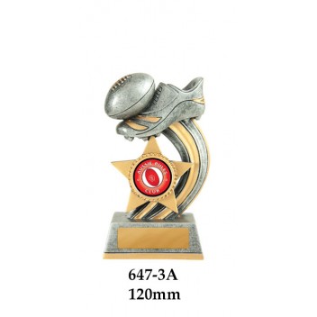 AFL Aussie Rules - 647-3A- 120mm Also 140mm & 155mm