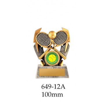 Tennis Trophies 649-12A - 100mm Also 120mm & 140mm