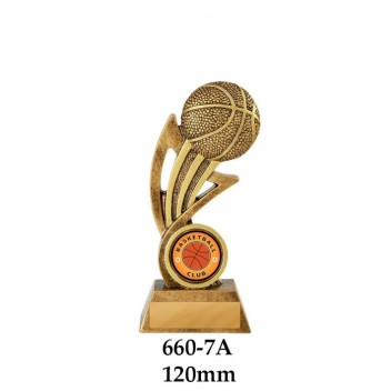 Basketball Trophies 660-7A - 120mm Also 140mm & 155mm