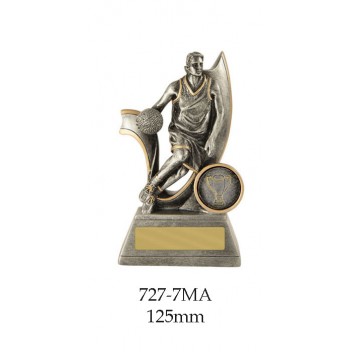 Basketball Trophies Male 727-7MA - 125mm Also 150mm, 175mm & 200mm