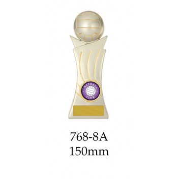 Netball Trophies 768-8A - 150mm Also 175mm 200mm 225mm & 250mm