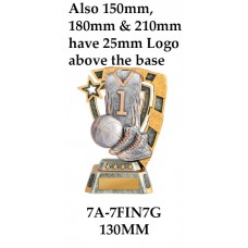 Basketball Trophies 7A-7FIN7G - 130mm Also 150mm 180mm & 210mm