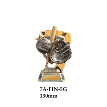 Baseball Softball Trophies 7A-FIN-5G - 130mm Also 150mm 180mm & 210mm