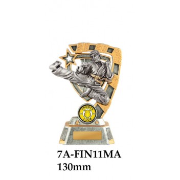 Martial Arts Trophies 7A-FIN11MA - 130mm Also 150mm 180mm & 210mm