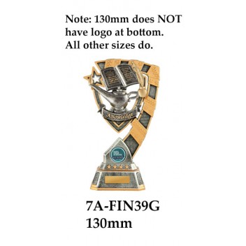 Knowledge Trophies - 7A-FIN39G - 130mm Also 150mm 180mm & 210MM