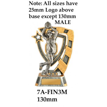 AFL Aussie Rules 7A-FIN3M - 130mm Also 150mm 180mm & 210mm
