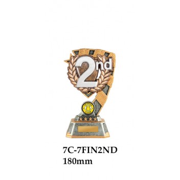 Swimming Trophies 7C-7FIN2ND - 180mm