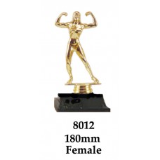 Bodybuilding Trophies Female 8012 - 173m 