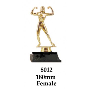 Bodybuilding Trophies Female 8012 - 173m 
