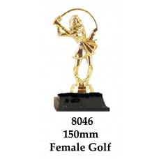 Golf Trophies Female 8046 - 150mm