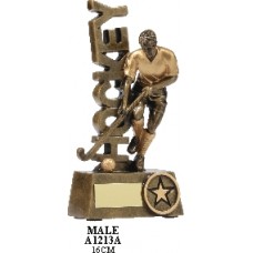 Hockey Trophies Male A1213A - 160mm Also 200mm