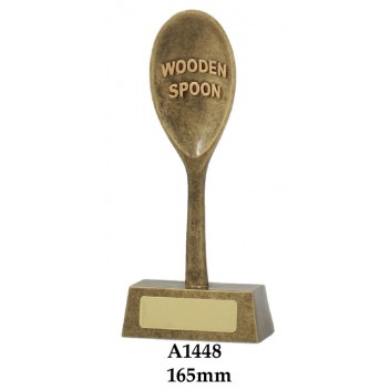 Novelty Tophies Wooden Spoon A1448 - 165mm
