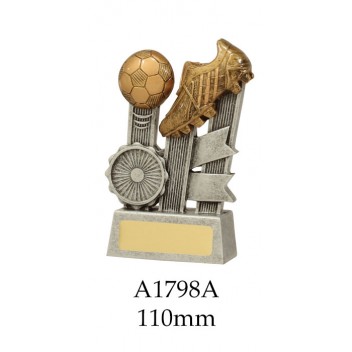 Soccer Trophies A1798A  - 110mm Also 140mm & 170mm