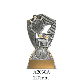 Swimming Trophies A2030A - 120mm Also 140mm & 155mm