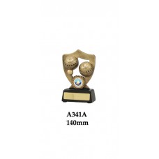 Lawn Bowls Trophies A341A - 140mm Also 180mm