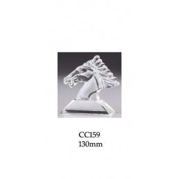 Equestrian Trophies Crystal CC159 - 130mm