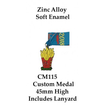 Custom Medals CM115 - 65mm Your Logo