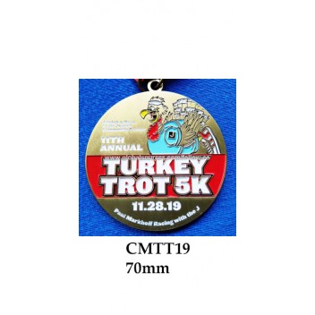 Custom Medals CMTT19 - 70mm Your Logo