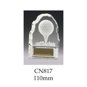 Golf Trophies Crystal CN817 - 110mm