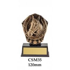 Equestrian Trophies CSM35 - 120mm Also 150mm 175mm & 200mm