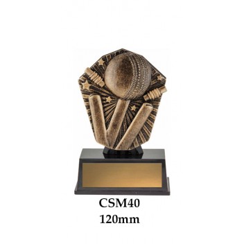 Cricket Trophies CSM40 - 120mm Also 150mm 175mm & 200mm