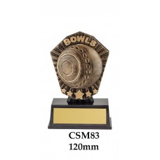 Lawn Bowls Trophies CSM83 - 120mm