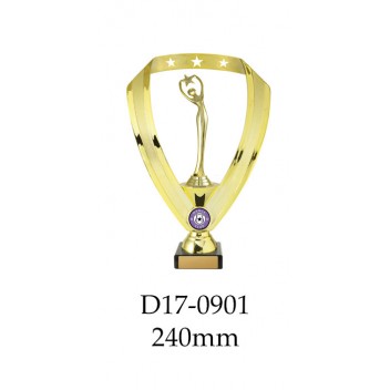 Dance Trophies D17-0901 - 240mm Also 270mm 295mm & 320mm