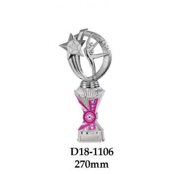 Dance Trophies D18-1106 - 270mm Also 290mm 310mm 330mm & 360mm
