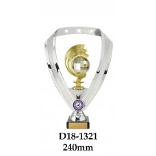 Dance Trophies D18-1321  - 240mm Also 270mm 295mm & 320mm