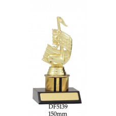 Music Trophy DF5139 - 150mm ZAlso 175mm 200mm & 225mm