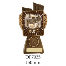 Music Trophies DF7035 - 150mm Also 175mm 210mm & 245mm