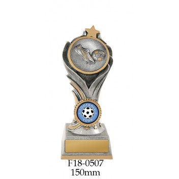 Soccer Trophies F18-0507 - 150mm Also 175mm & 200mm
