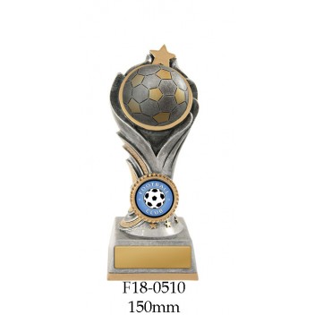 Soccer Trophies W18-0510 - 150mm Also 175mm & 200mm