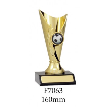 Soccer Trophies F7063 - 160mm Also 180mm & 200mm