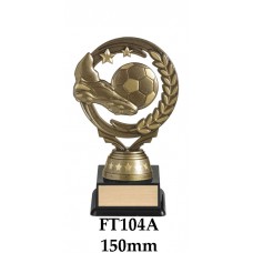Soccer Trophies FT104A - 150mm Also 165mm & 180mm
