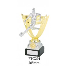Soccer Trophies Female FTG294 - 205mm Also 250mm & 265mm