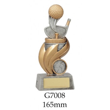 Golf Trophies G7008 - 165mm Also 1980mm & 215mm