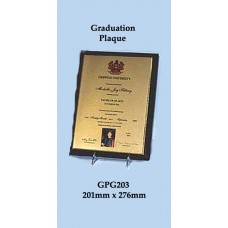 Knowledge Graduation Plaque GPG23 (Supply clear copy of your certificate in Colour)