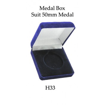 Medals Case H33 - Suit 50mm Medal
