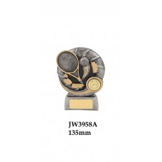 Tennis Trophies JW3958A - 135mm Also 150mm